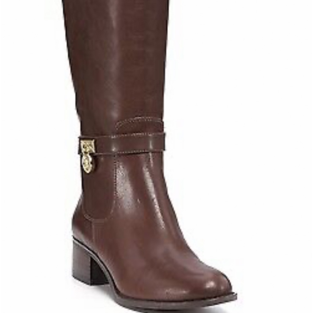 MICHAEL Michael Kors Hamilton Tall Brown Riding Boot - Picture 11 of 11